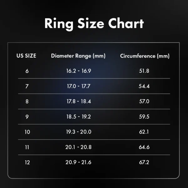 Lafangey Men's Waterfall Ring