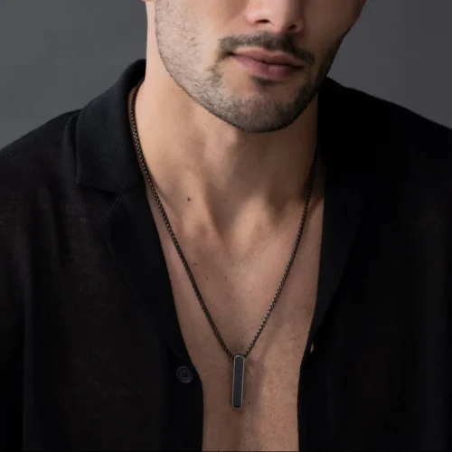 Lafangey Men's Ignot Pendant